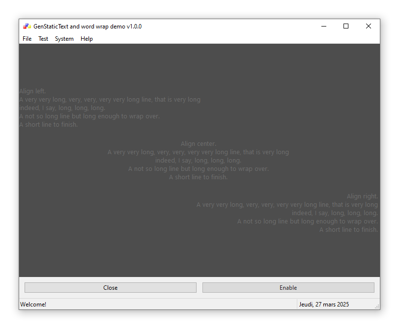 A new customized generic static text with word wrap (Phoenix) - wxPyWiki