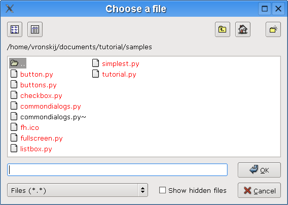 Another tutorial (Phoenix) - wxPyWiki
