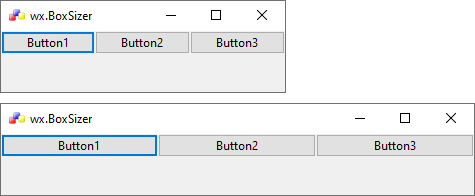 How to create a box sizer (Phoenix) - wxPyWiki