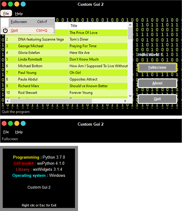 How to create a customized frame - Part 5 (Phoenix) - wxPyWiki